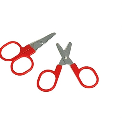 Mini Stainless Steel Scissor, Small Craft Scissor for Kids, with Plastic Handle