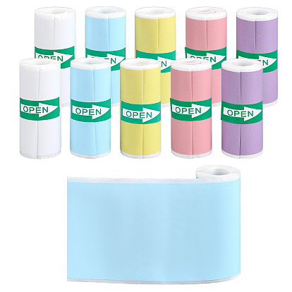 10 rouleaux de papier thermique pour impression