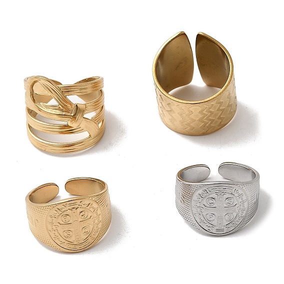 304 открытые кольца манжеты из нержавеющей стали