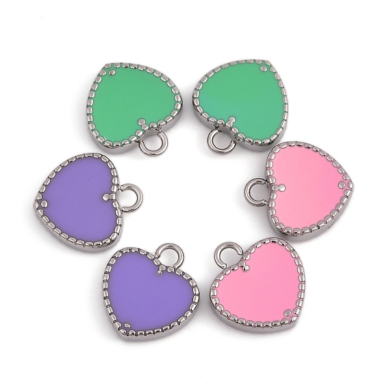 304 из нержавеющей стали шармы эмали, шарма сердца