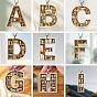 Подвесные украшения для книжной полки в форме акриловых букв, для дома, автомобиля, сумки, подвесные украшения