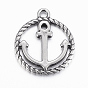 316 Surgical Stainless Steel Pendants, Anchor