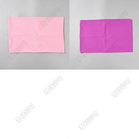 Couvertures de livres en tissu élastique, enveloppes élastiques pour cahiers, rectangle