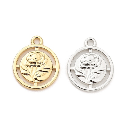 Стойки подвески обшивки сплава, плоский круглый с цветными чарами