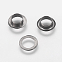 Brass Eyelets Ring, Rivet Snaps