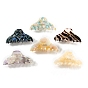 France Handmade Cellulose Acetate Large Claw Hair Clips, for Girls Women Thick Hair