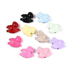 Бусины из сплава краски для выпечки, конек