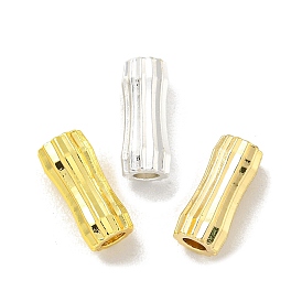 Brass Beads, Corrugated Beads, Long-Lasting Plated, Lead Free & Cadmium Free, Column