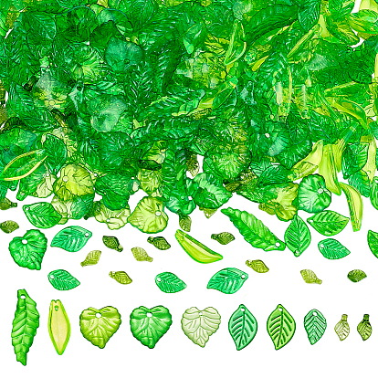 Наборы для изготовления ювелирных изделий своими руками, включая прозрачные акриловые подвески и бусины, лист