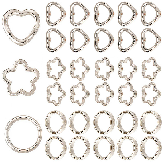 180 шт. 3 стили ccb пластиковая рамка для бусин