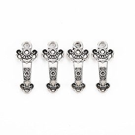 Tibetan Style Alloy Pendants, Cadmium Free & Lead Free