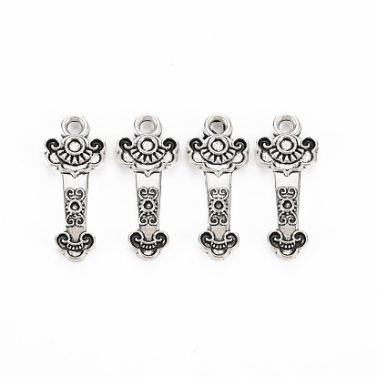 Tibetan Style Alloy Pendants, Cadmium Free & Lead Free
