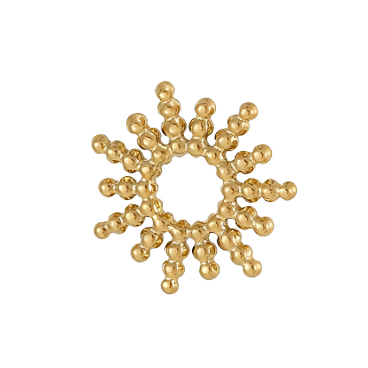 Рождественские 304 подвески из нержавеющей стали, снежинка