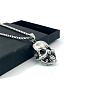Подвеска в виде панк-черепов из нержавеющей стали для мужчин и женщин
