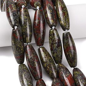 Бисер натуральный дракон крови пряди, рис