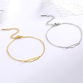 304 из нержавеющей стали ссылка браслеты, браслеты-цепочки для женщин, гора