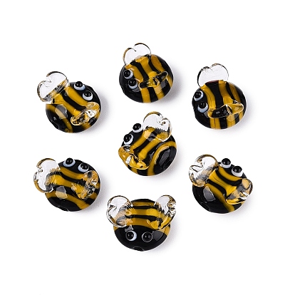 Handmade Lampwork Beads, Bees