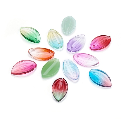 Colgantes de cristal, pétalo de loto