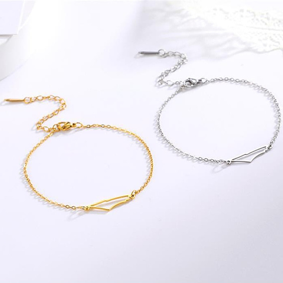 304 из нержавеющей стали ссылка браслеты, браслеты-цепочки для женщин, гора