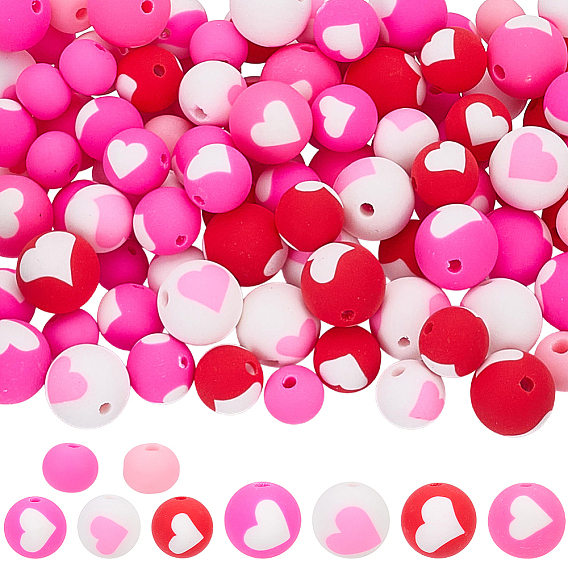 Handmade Polymer Clay Beads, Round