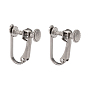 Resistente al deslustre 304 Engarces para aretes con clip de acero inoxidable