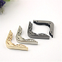 Alloy Bag Decorate Corners Protector, L-shaped Edge Guard Protector, for Handbags Book Album Accessories