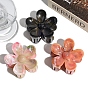 Заколки для волос с когтями из смолы, аксессуары для волос для женщин и девочек, цветок