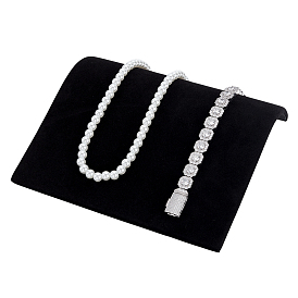 Подставки для ювелирных изделий, органайзеры для ожерелий, покрытые бархатом, в форме арки