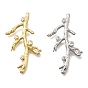 Латунные микро проложить кубического циркония подвески, форма ветки