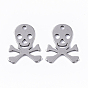 201 Stainless Steel Pendants, Skull