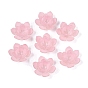 Heat Shrink Acrylic Bead Caps, Multi-Petal Flower
