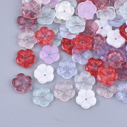 Perles en résine, mixedstyle, fleur