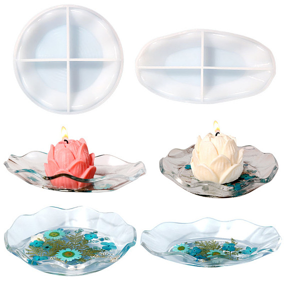 Подсвечники своими руками силиконовые держатели формы формы для подносов, формы для литья смолы, для уф-смолы, изготовление изделий из эпоксидной смолы