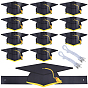 40pièces chapeau en papier pour la saison des remises de diplômes, accessoires de décoration de fête
