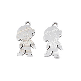 201 Stainless Steel Pendants, Girl