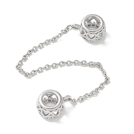 Латунные удлинители цепи, долговечный, стойки покрытие, без кадмия и без свинца, сердце