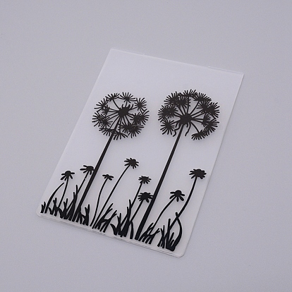Carpetas de plástico en relieve, plantillas de estampado cóncavo-convexo, para decoración artesanal de álbumes de fotos