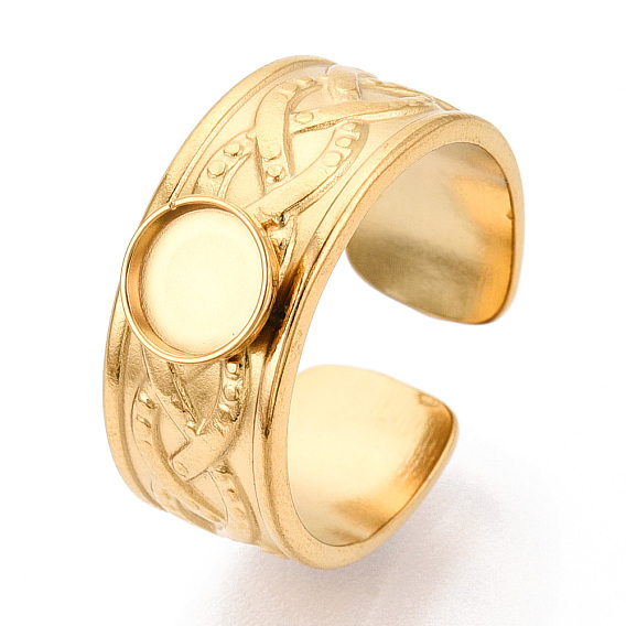 304 компоненты манжетного кольца из нержавеющей стали, установка круглого кольца, ионное покрытие (ip)