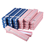 Cardboard Jewelry Boxes, Necklace Box, with Bowknot, Rectangle