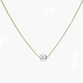 Luxury Round Pearl Necklace for Women with Chic and Unique Design