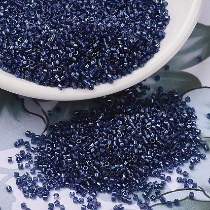 Бусины miyuki delica, цилиндр, японский бисер, 11/0, внутри окрашенный цвет "фантазии"