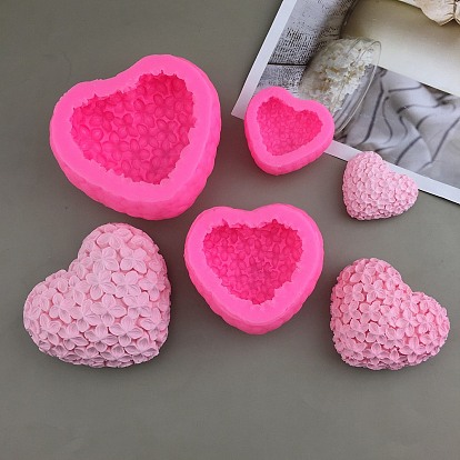 Food Grade Candle Silicone Molds, for 3D Scented Candle Making