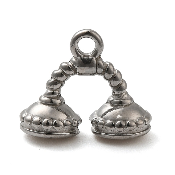 304 подвески из нержавеющей стали, телефонный талисман