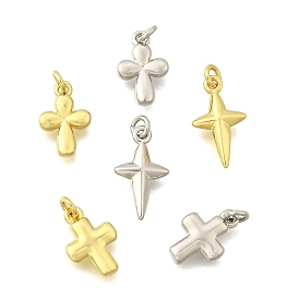 Латунные подвески, крест прелести, стойки покрытие, прочное покрытие, без кадмия и без свинца, с целью перехода в кольце