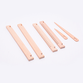 Wooden Knitting Looms Tool Sets, for DIY Knitting Tapestry, Scarf