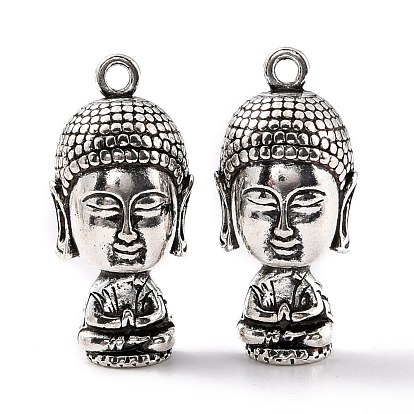 Pendentifs en alliage de style tibétain, Bouddha