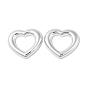 CCB Plastic Cabochons, Heart