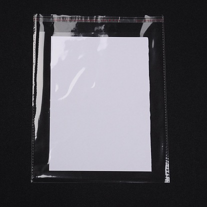 Opp sacs de cellophane, rectangle, 20x27 cm