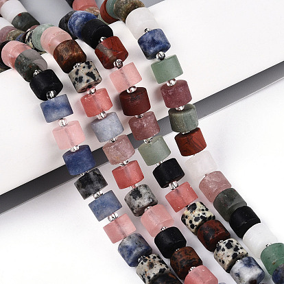 Смешанные камень бисер пряди, с бисером, колонка, смешанные окрашенные и неокрашенные