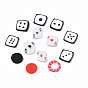 Handmade Polymer Clay Cabochons, Fashion Nail Art Decoration Accessories, Playing Card, Dice, Mixed Shapes